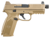 FN 509¬Æ Tactical 9mm 10+1 NS TB FDE