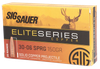Sig Sauer Elite Hunting, Sig E3006ab18020   Elite Hunt  3006 180 Gr   20/10