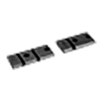 Warne Weatherby Mark V Magnum, Warne M902/879m   Base Set Wthby Mark V Mag Mat