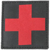 Bh Red/black Cross Id Patch Blk