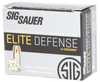 Sig Sauer Elite Defense, Sig E9mma1-20            Vcrwn 9mm  115 Jhp  20/10