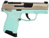 SIG SAUER P365 NKL TURQUUOISE 380ACP 3.1" 10+1 ROBINS EGG BLUE