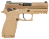 SIG SAUER P320 M18 COY MS CALI 9mm 3.9"  10+1 COYOTE TAN