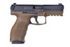 Heckler and Koch (HK USA) Vp9 9mm Fde 4.1" 17+1 Ns Or  #