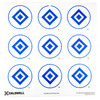 Caldwell Diamond, Cald 1175519   Paper Target 16 9diamond Blu 10pk