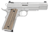 Dan Wesson 01802 Specialist  45 ACP 8+1 5" Stainless Steel Barrel, Bead Blasted Serrated Stainless Steel Slide, Frame w/Beavertail & Picatinny Rail, Black/Brown G10 Grip, Ambidextrous