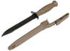 GLOCK Field Knife W/saw Fde Pkg
