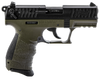 Walther Arms P22q Military 22lr 10+1 3.4"