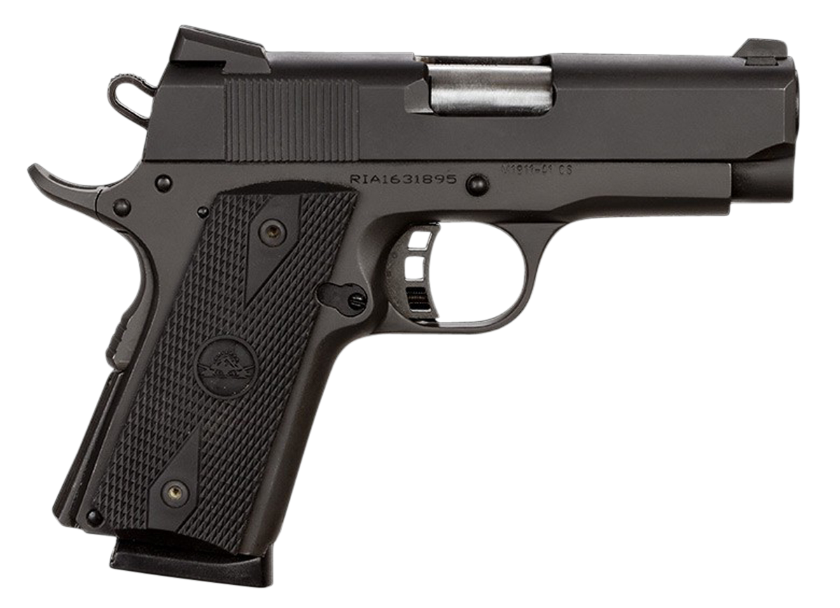 Rock Island Rock Standard CS 1911 Pistol 45 ACP 3.6 in. Black Parkerized 8 rd.