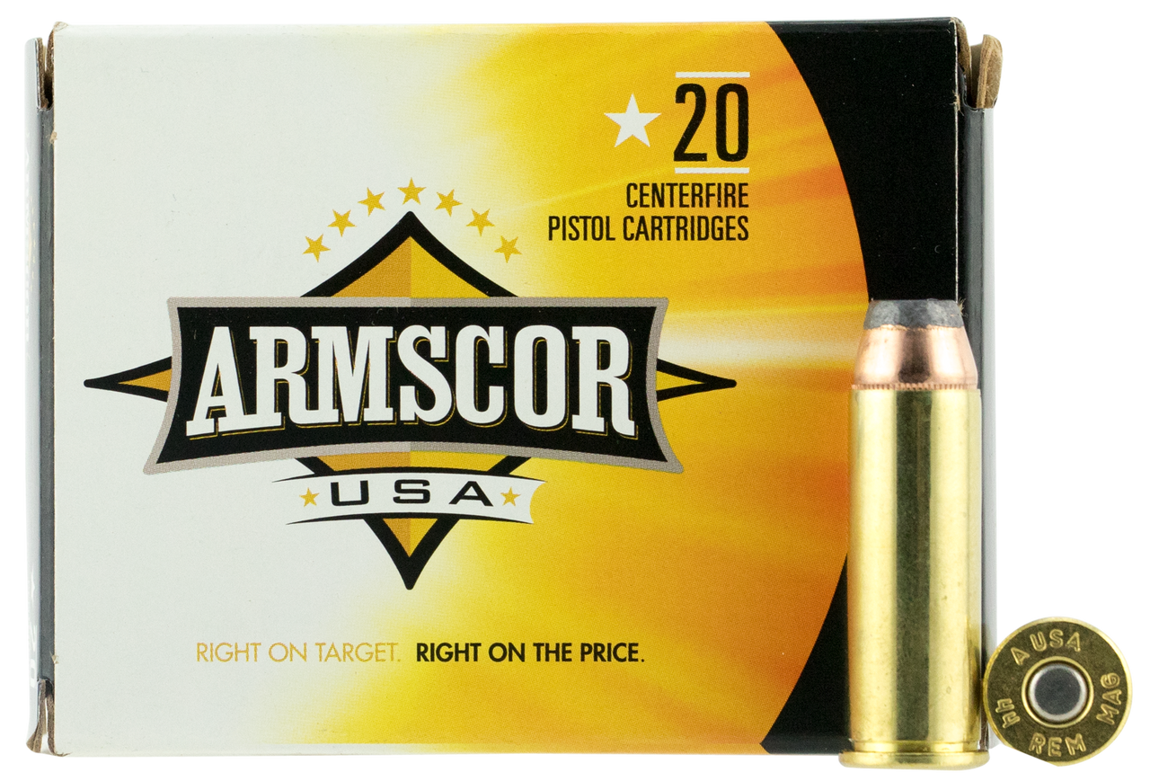ARMSCOR Ammo .44 Magnum 240gr JHP