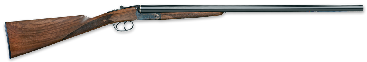 F.A.I.R. FRISBC2828 Iside 28 Gauge Break Open 3" 2rd 28" Blued Side-By-Side Barrel, Color Case Hardened Receiver, Walnut Wood Fixed Stock, Right Hand
