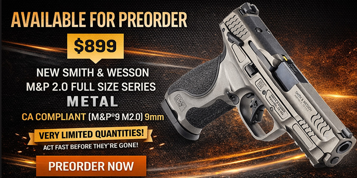 Smith & Wesson M&P 2.0 FULL SIZE SERIES METAL CA COMPLIANT (M&P®9 M2.0) 9mm