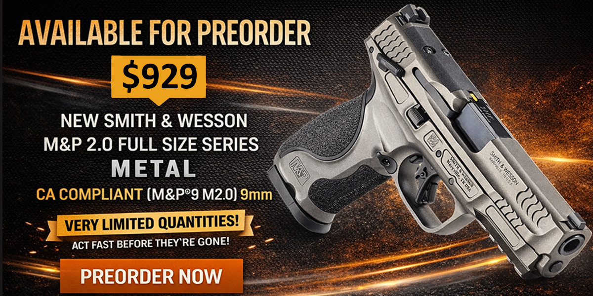 Smith & Wesson M&P 2.0 FULL SIZE SERIES METAL CA COMPLIANT (M&P®9 M2.0) 9mm