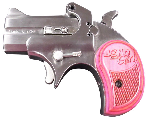 Bond Arms Mini 357mag/38sp 2.5" Pink Grp