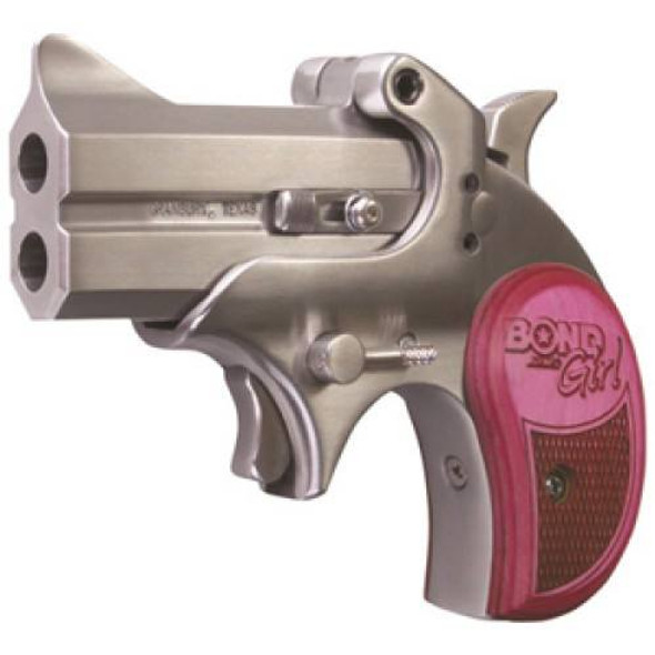Bond Arms Mini 357mag/38sp 2.5" Pink Grp
