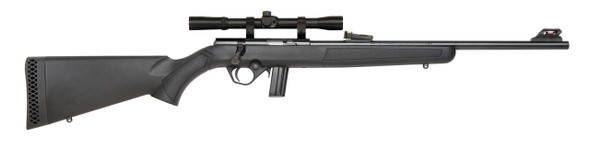 Mossberg 802 Bolt Act 22lr Bl/sy Scope
