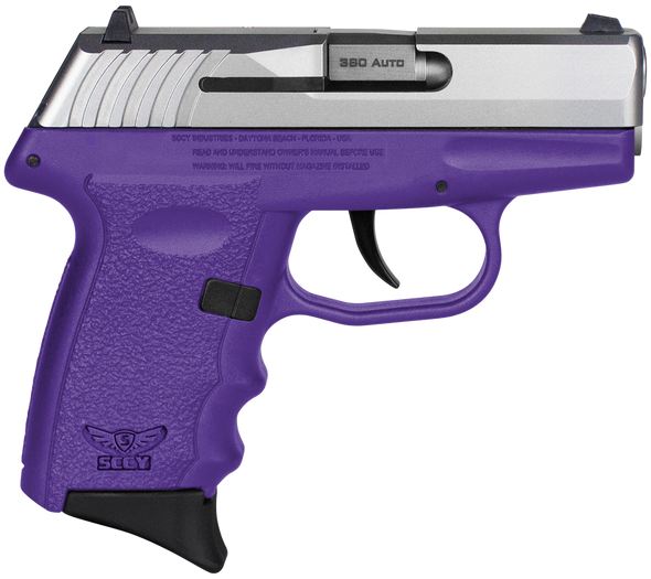SCCY Industries Cpx-3 380acp Ss/purple 10+1