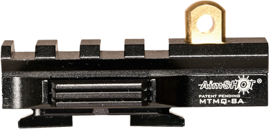 Aimshot M-lok Quick Release Bipod Adapter, Aims Mtmqr-ba      Qr Mlok Adapter Bipod/pic Rail