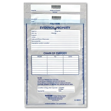 Sirchie - Integrity Evidence Bags, 9"" x