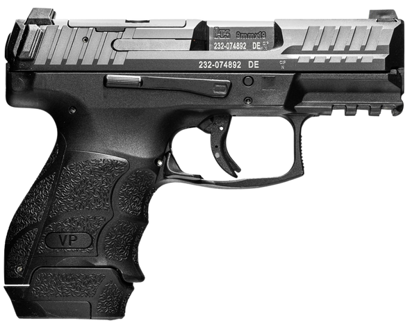Heckler and Koch (HK USA) VP9SK 9mm BLK 3.4" 15+1 FS
