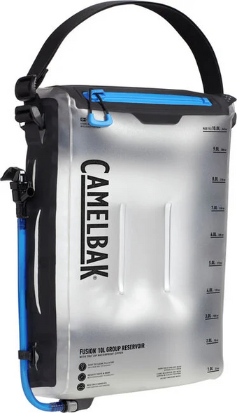 Fusion 10L Group Reservoir w/ Tru Zip Waterproof Zipper - Clear