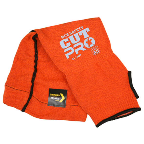 14 Orange Kevlar Slv w gusset & thumb