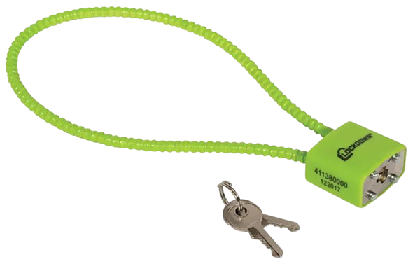 Lockdown Trigger Lock, Lockdown 399390000 Cable Lock 11in