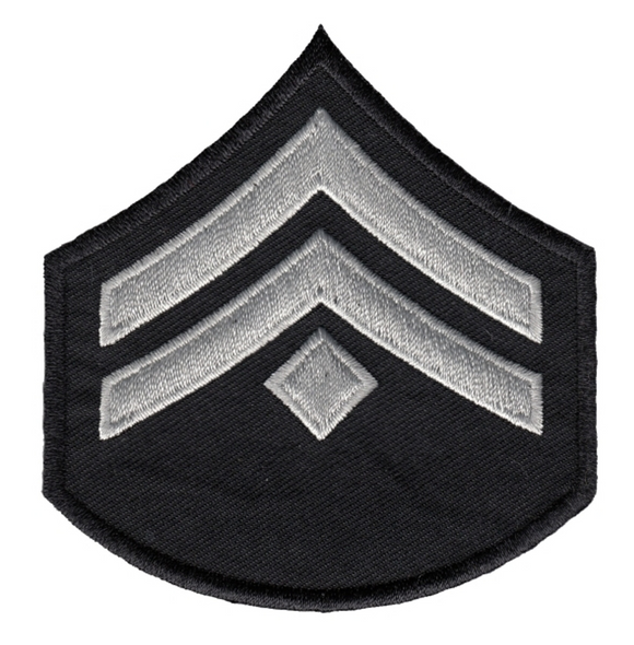 LAPD Chevron D1 (2+Diamond) 3 1/8'' Wide - Pair