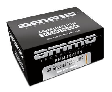 Ammo Incorporated Signature, Ammoinc 38125jhpa20     Signtre 38sp 125 Jhp 20/10
