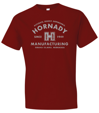 Horizon Design Manufacturing, Hdesign 31423  Hornady Mfg      Tshirt Lg  Cardnl