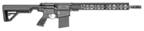 Rock River Arms X308A1751BV1 LAR-8 X-1 308 Win 18" Stainless 20+1, Black, RRA A2 Operator Stock & Hogue Grip, Carrying Case