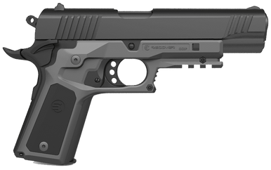 Recover Innovations Inc Frame Grip, Rec Cc3p-0401  Cc3pgbg Grey Frame Blk/gry Panels