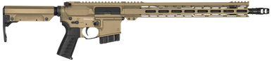 CMMG 60A10B5CT Resolute MK4 6mm ARC 16.10" 10+1 Coyote Tan Cerakote Rec Black Nitride Barrel CMMG RipBrace Black Polymer Grip Right Hand