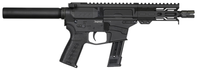 CMMG PE92A17A4AB Banshee MK17 9mm Luger 5" 21+1 Black Cerakote Rec Black Nitride Barrel, Black Polymer Grip Right Hand (Sig P320 Mag Compatible)