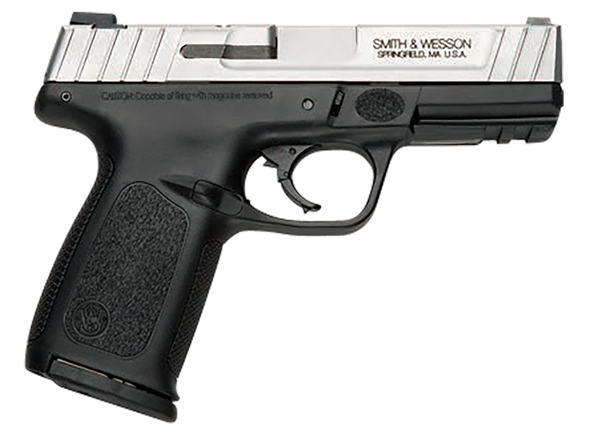 Smith & Wesson 13662 SD9 VE Magnet Bundle Compact 9mm Luger 16+1, 4" Stainless Steel Barrel & Serrated Slide, Black Polymer Frame w/Picatinny Rail, No Safety, Lockdown Gun Concealment Magnet