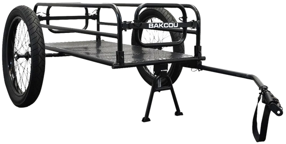 Bakcou E-bikes Cargo Ebike Trailer, Bakcou A-fct         Folding Cargo Ebike Trailer