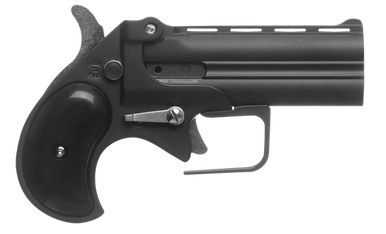 Cobra Pistol BBG9BB Derringer Big Bore 9mm Luger 2 Shot 3.50" Black Barrel, Frame w/Black Plastic Grips