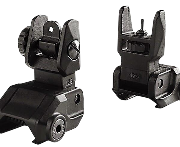 Lead & Steel Llc Polymer Sight Set, L&s Lbus             Back Up Sights Impact Resist