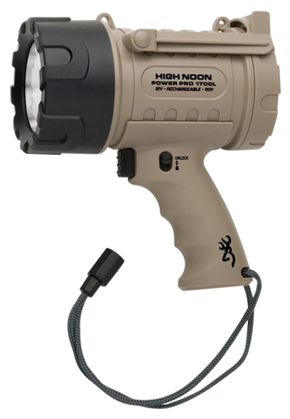 Browning High Noon, Brn 3717805    High Noon Pwr Pro 12v Sptlht    Tan