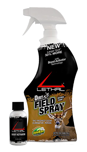 Clean Control/lethal Prod Dirt Field Spray, Lethal 9717e6731zc6  Dirt Spray 32oz Trggr Spry