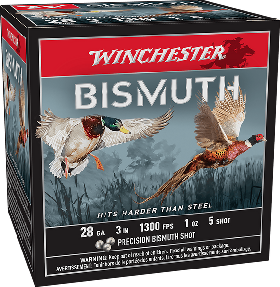 Winchester Ammo Bismuth, Win Swb2835   28 3 #5 Bismuth 1oz            25/10