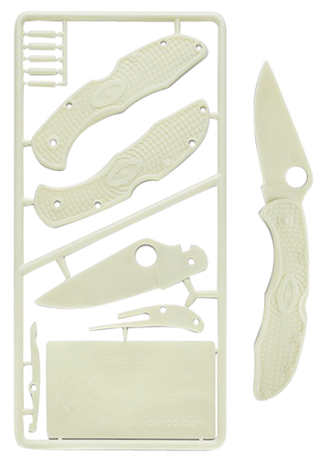 Spyderco Delica 4, Spy Plkit1         Plastic Knife Kit