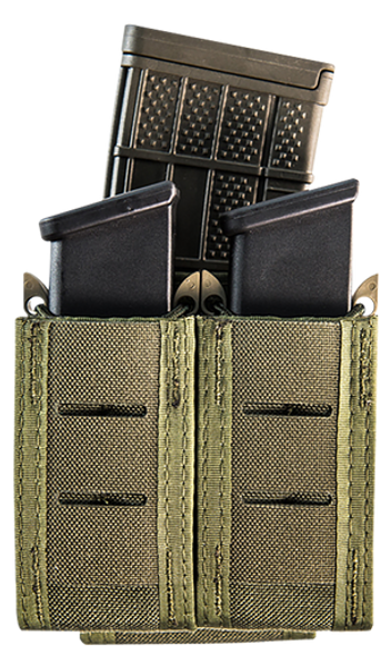 High Speed Gear Taco, Hsgi 41pt02od Duty Double Pistol Taco     Olv Drab