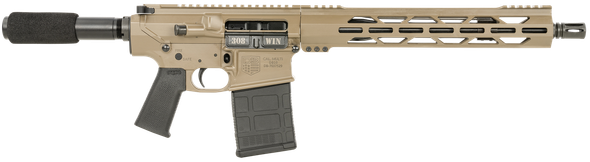 Diamondback DB1222C061 DB10  308 Win 20+1 13.50", FDE, Carbon Lower, 9" M-LOK Handguard, Black Padded Buffer Tube/Magpul Grip