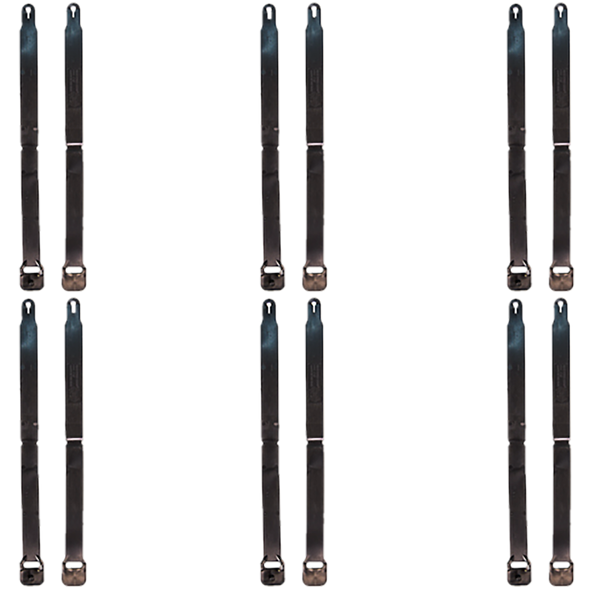 High Speed Gear Molle Clips, Hsgi 91lc12bk Long Molle Clip  12-pack