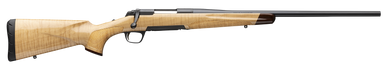 Browning 035606218 X-Bolt  Full Size 308 Win 4+1 22" Matte Blued Sporter Barrel, Drilled & Tapped/X-Lock Mount Steel Receiver, Satin AA Maple Fixed Wood Stock - 162609