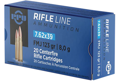 Tr&z Metric Rifle, Ppu Pp739f      7.62x39 Fmj 123gr            20/50