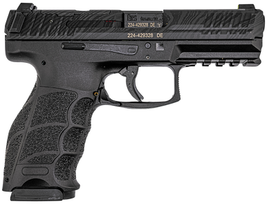 HK 81000882 VP9SK PI 9mm Luger 12/15/17+1 Black Polygonal Rifled Barrel Damascus Cerakote Serrated Slide Black Polymer Frame w/Picatinny Rail Black Finger Grooved Polymer Grips Ambidextrous