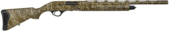 Escort HEPS4122054Y Escort PS  Youth 410 Gauge Semi-Auto 3" 4+1 22" Mossy Oak Bottomland Vent Rib Barrel, Grooved Aluminum Receiver & Adjustable Mossy Oak Bottomland Synthetic Stock