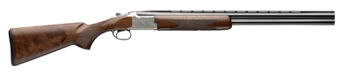 Browning 018347514 Citori Hunter Deluxe 16 Gauge 2.75" 2rd 26" Polished Blued Vent Rib Barrel, Silver Nitride Engraved Steel Receiver, Fixed Grade III/IV Satin Walnut Wood Stock